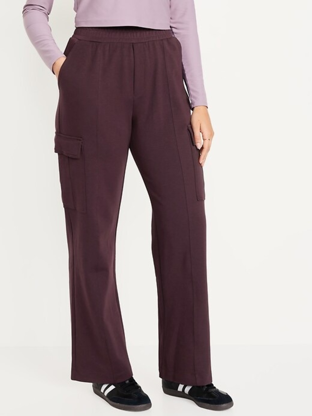 Old Navy High-Waisted Dynamic Fleece Cargo Pants 💛